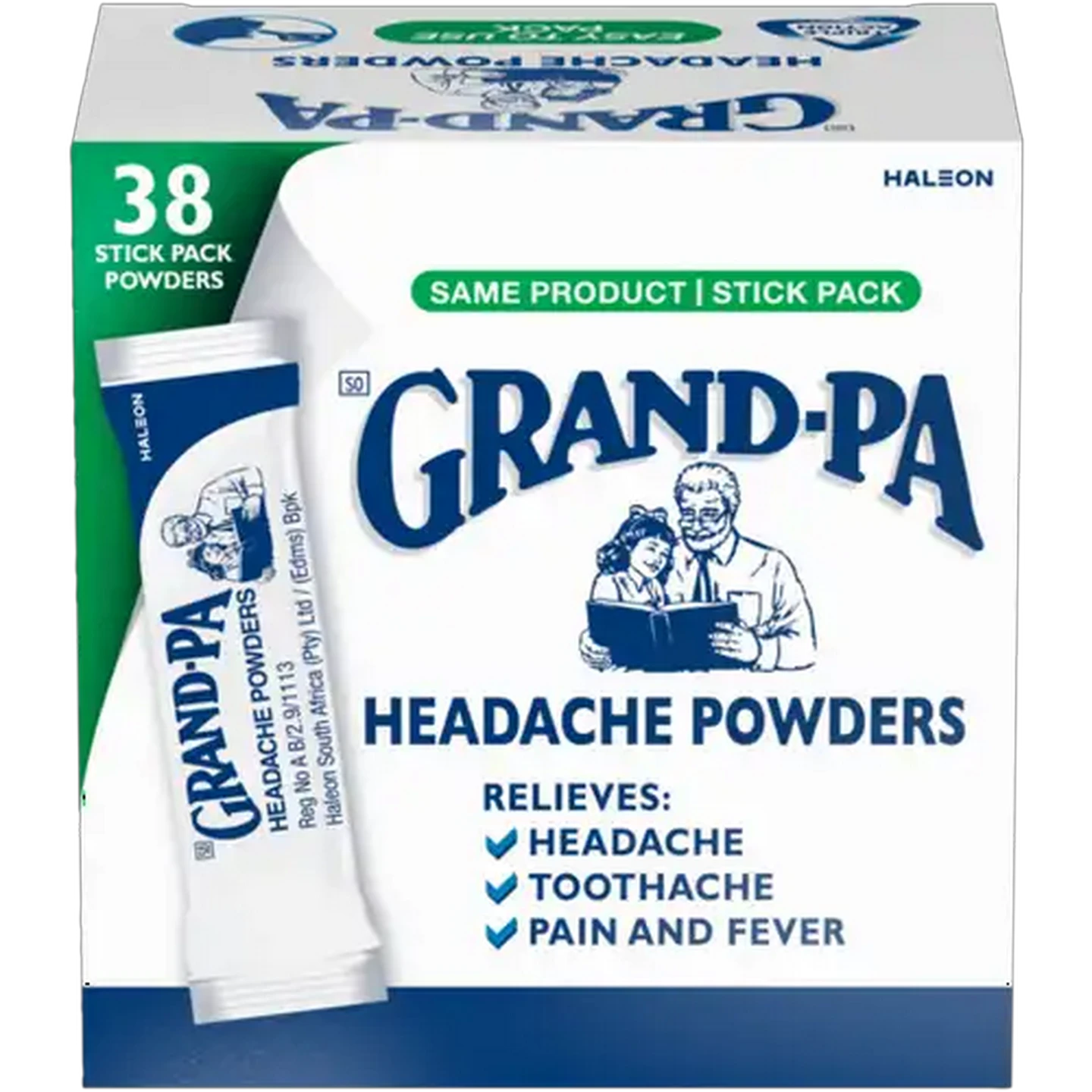 Image of Grand-Pa Headache Powder 38 Pack