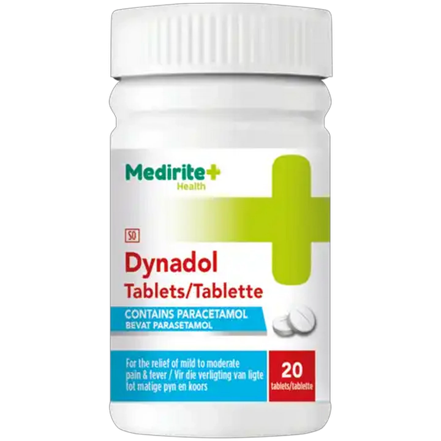 Image of Medirite Dynadol Pain Relief 20 Tablets