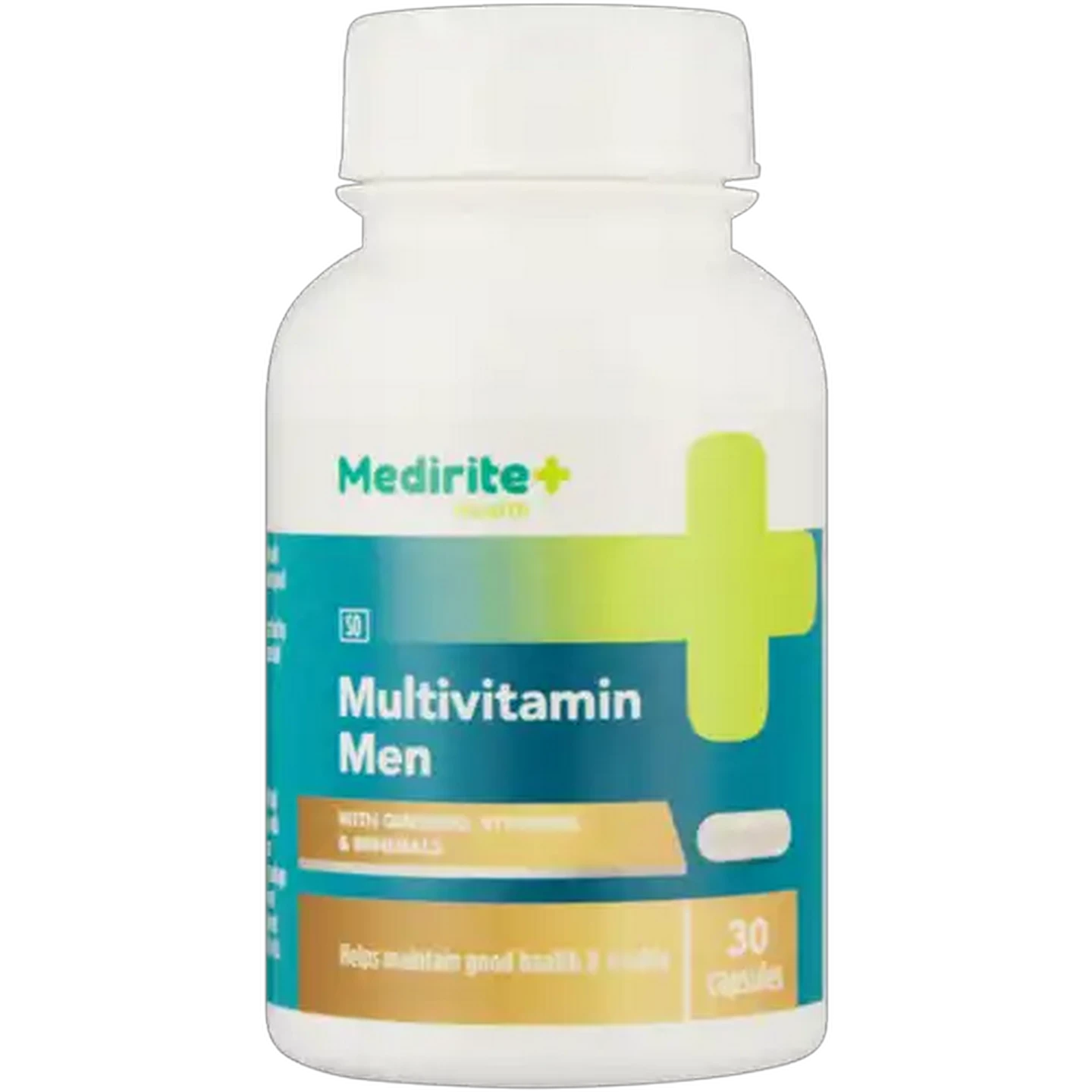 Image of Medirite Multivitamin Men Tablets 30 Pack