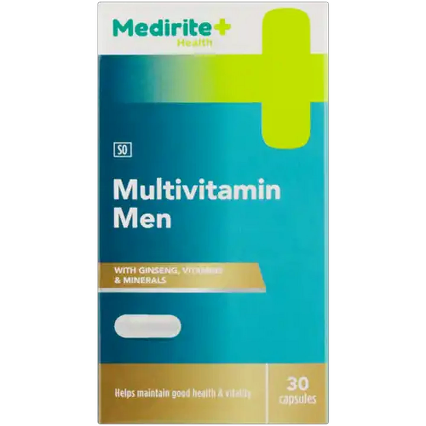 Image of Medirite Multivitamin Men Tablets 30 Pack