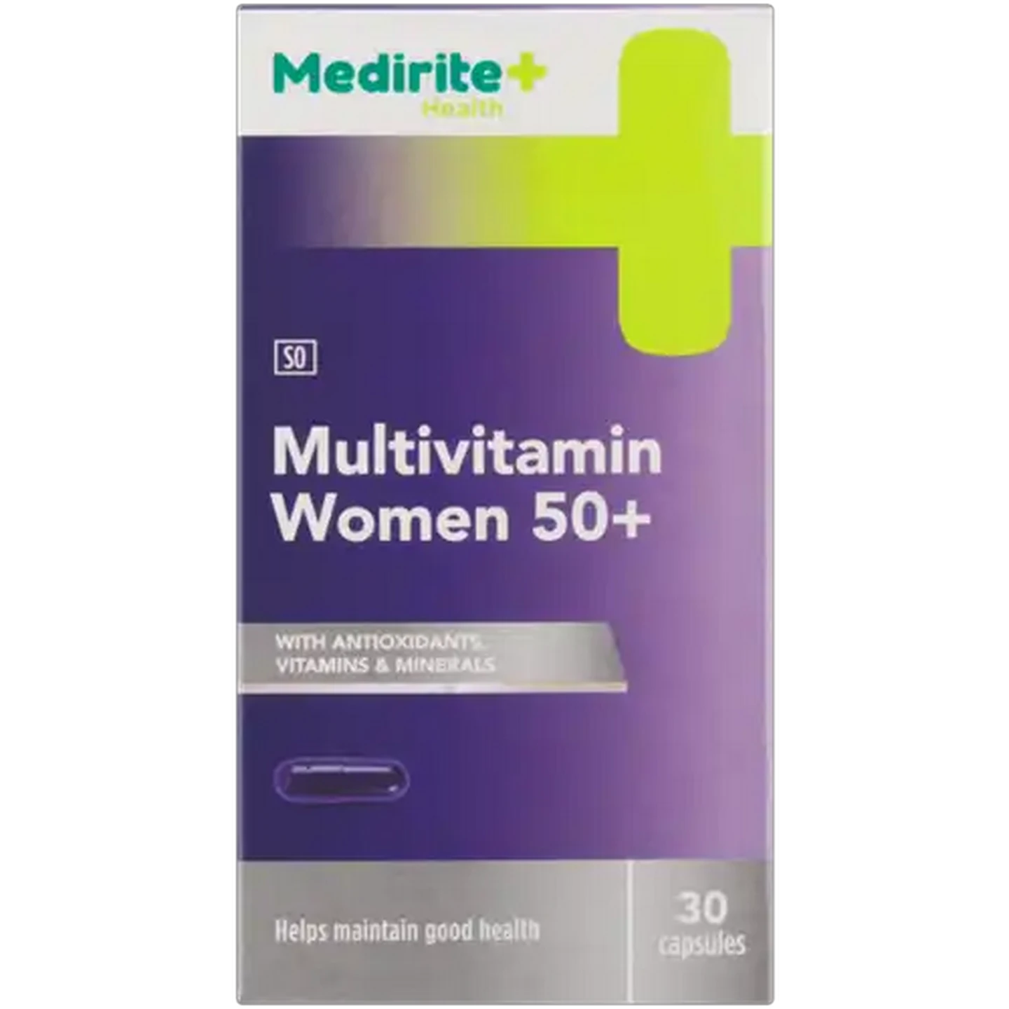 Image of Medirite Women 50+ Multivitamin Capsules 30 Pack