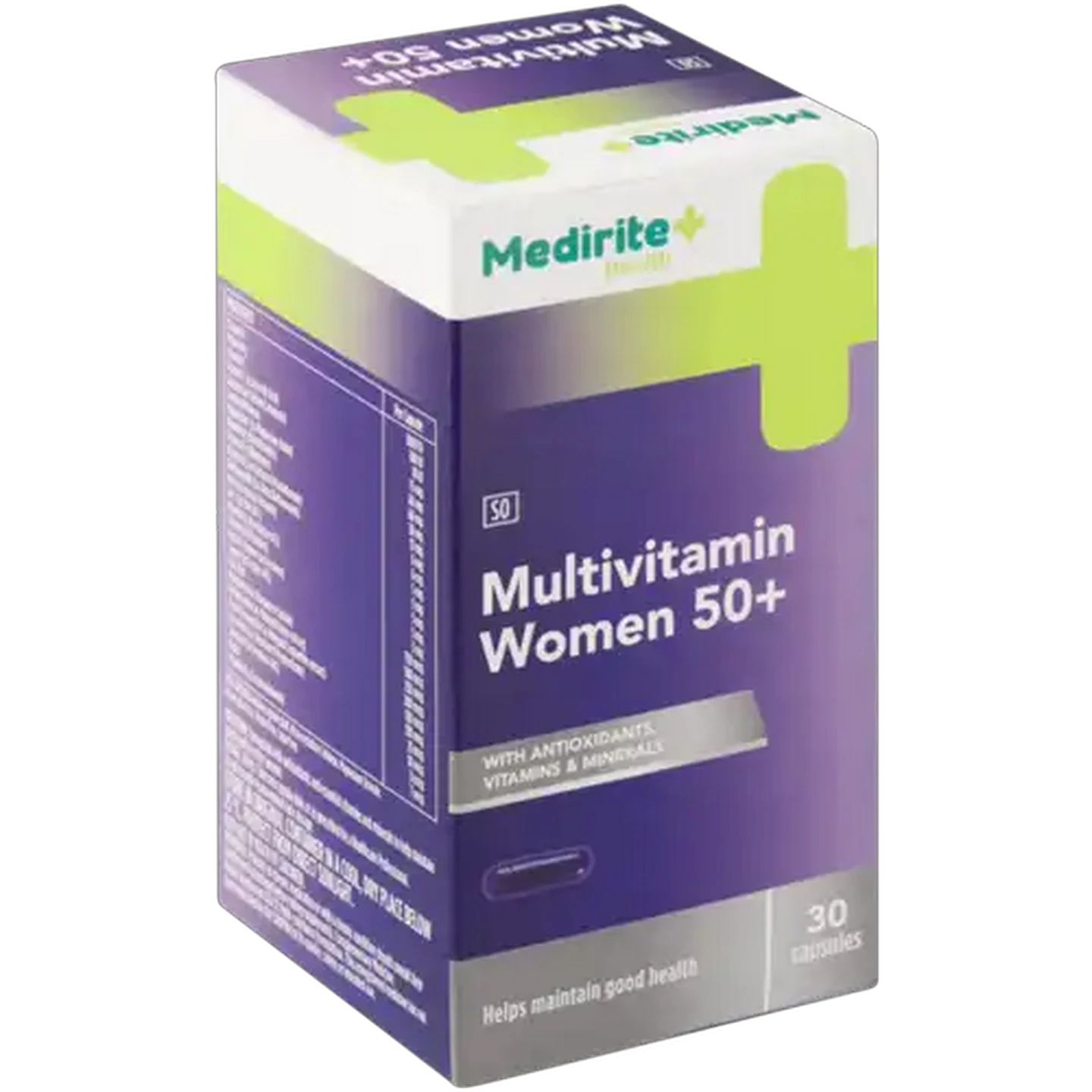 Image of Medirite Women 50+ Multivitamin Capsules 30 Pack