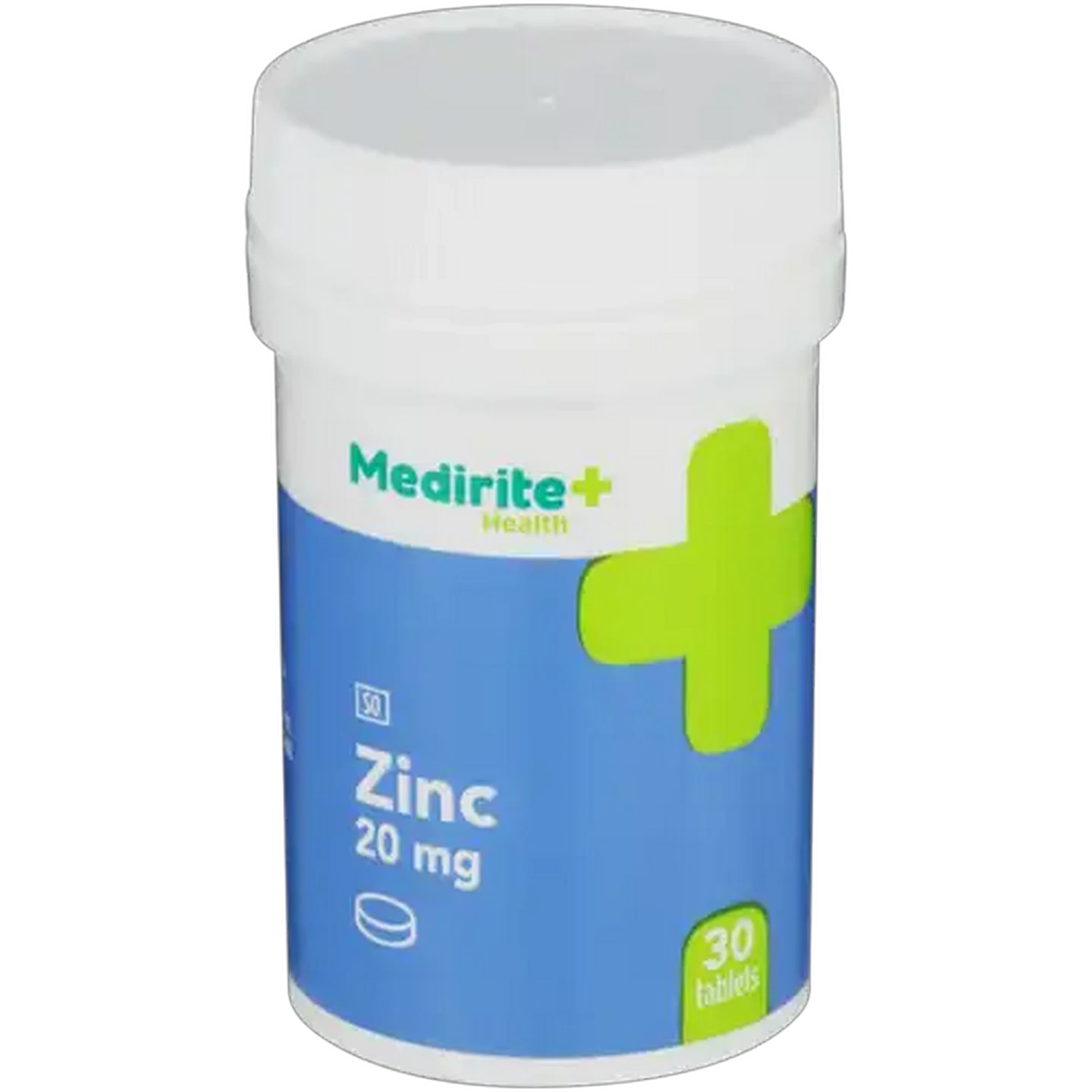 Image of Medirite Zinc Tablets 30 Pack