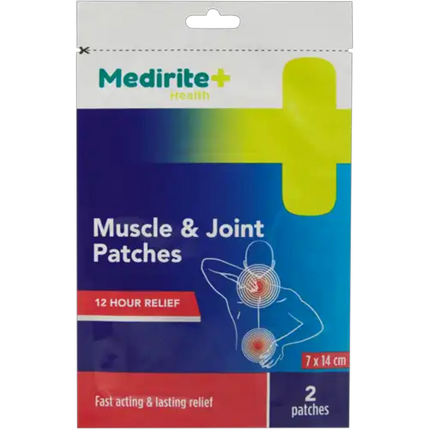 Image of Medirite Muscle & Joint Pain Relief Patches 2 Pack
