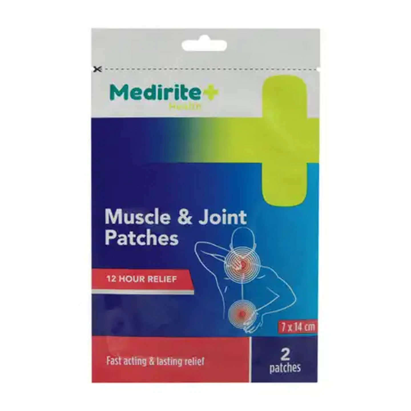 Image of Medirite Muscle & Joint Pain Relief Patches 2 Pack