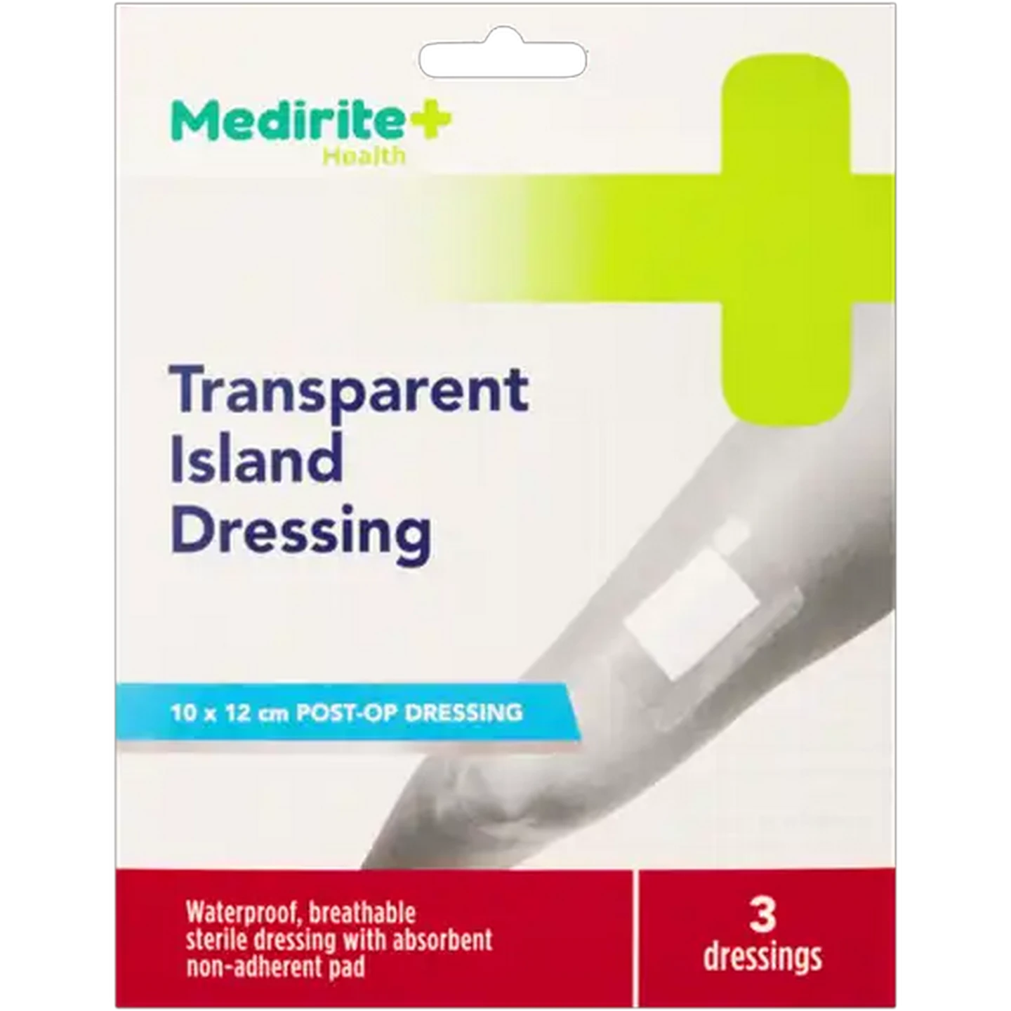 Image of Medirite White Island Dressing 3 Pack