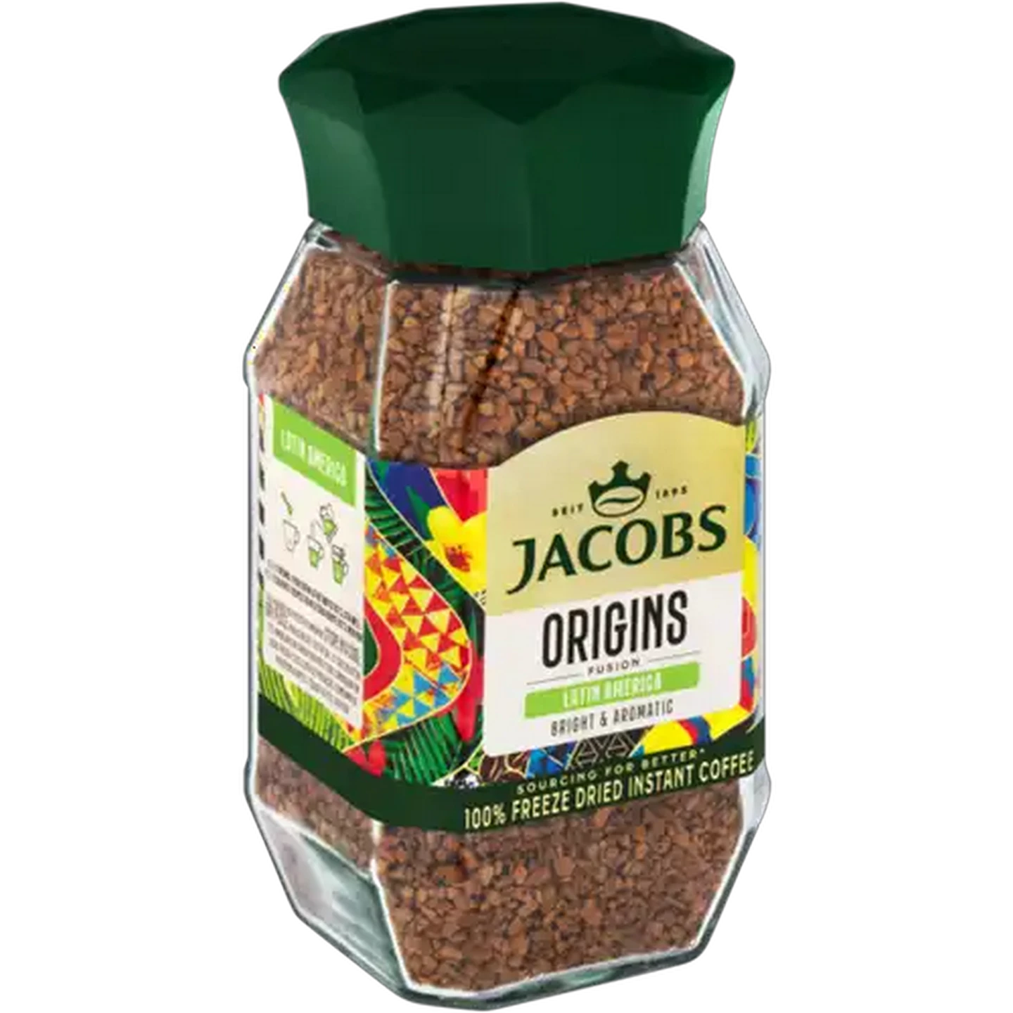 Image of Jacobs Origins Latin America 100% Freeze Dried Instant Coffee 200g