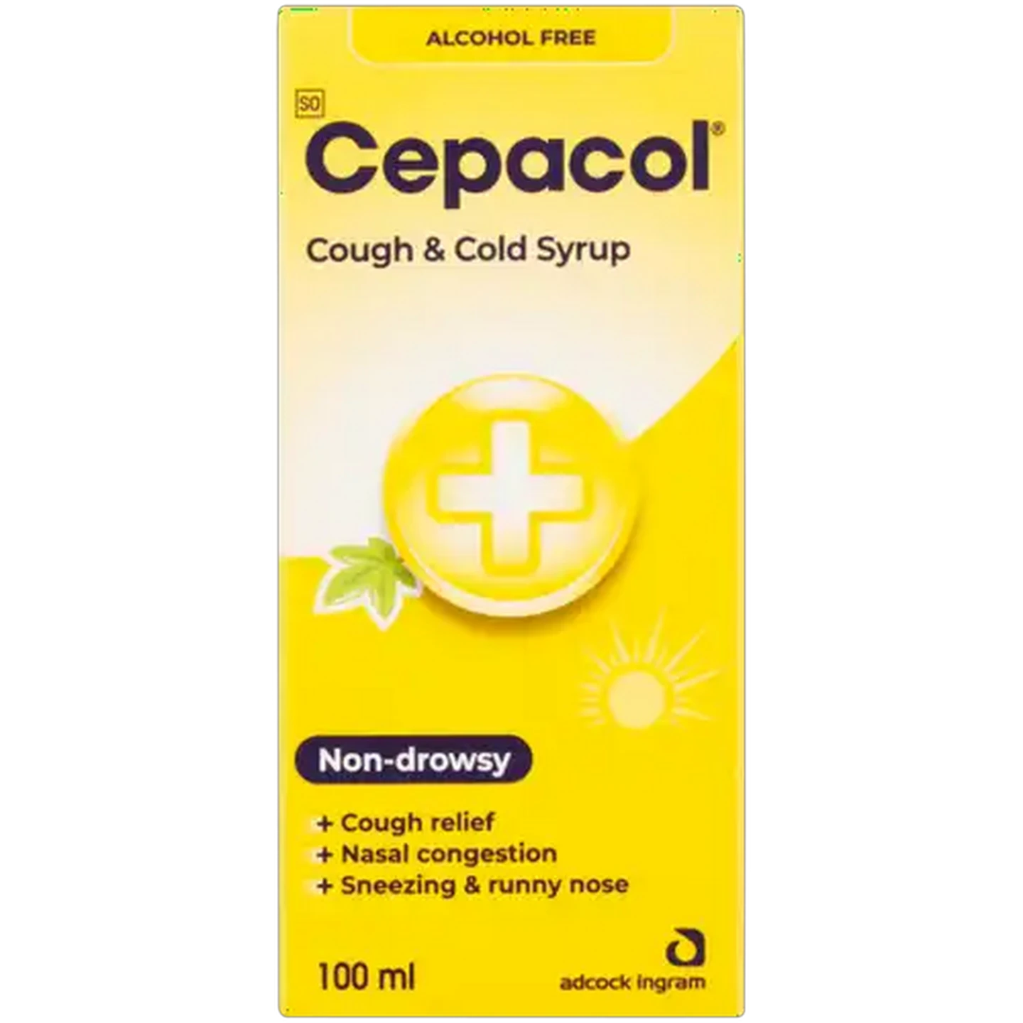Image of Cepacol Non-Drowsy Cough & Cold Syrup 100ml