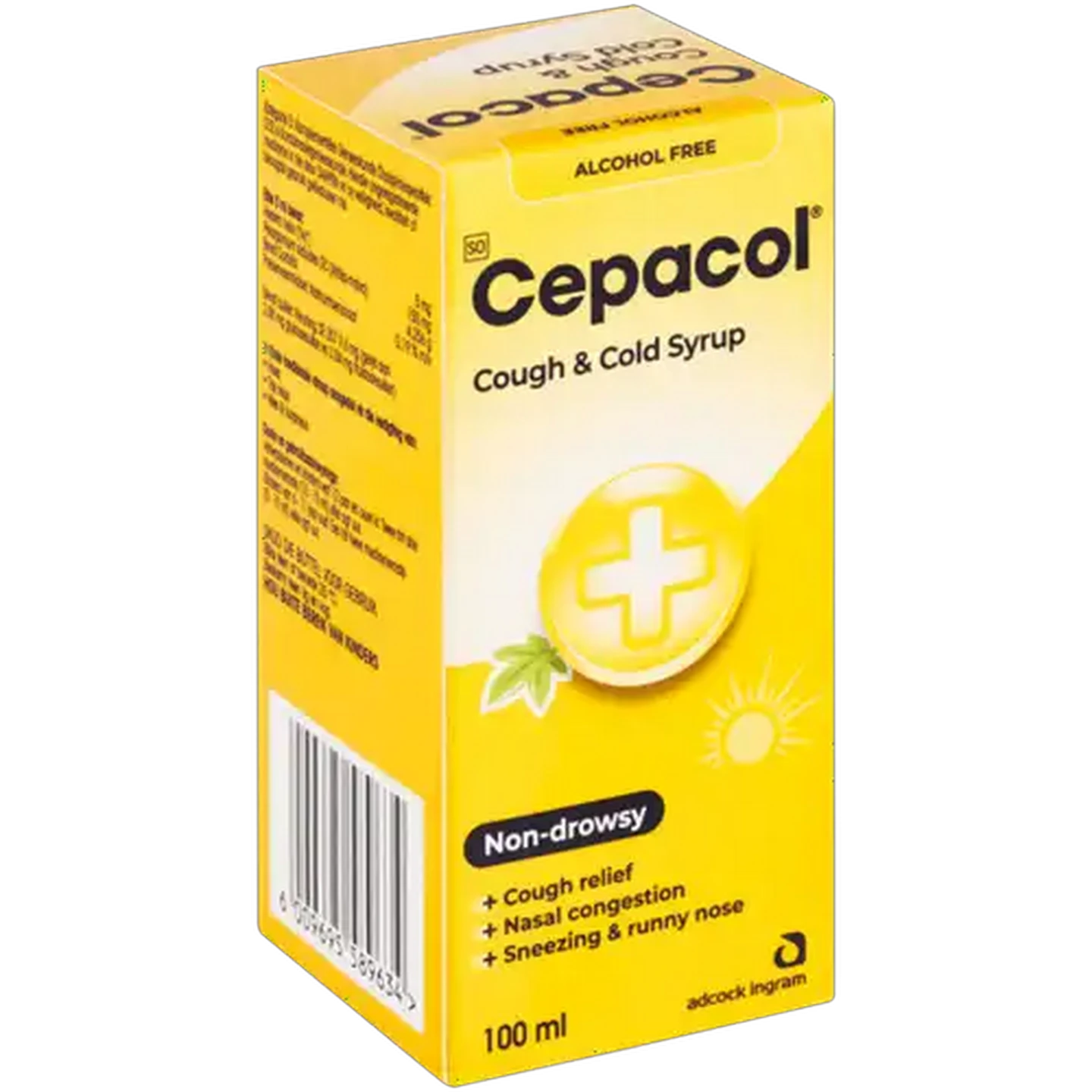 Image of Cepacol Non-Drowsy Cough & Cold Syrup 100ml