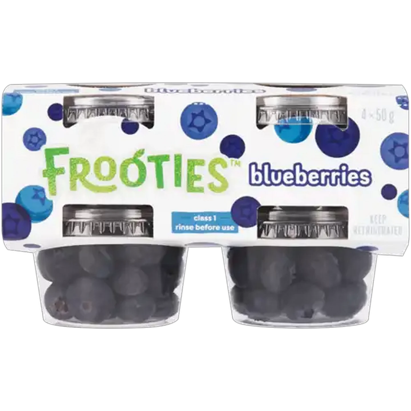 Image of Frooties Blueberries 4 x 50g