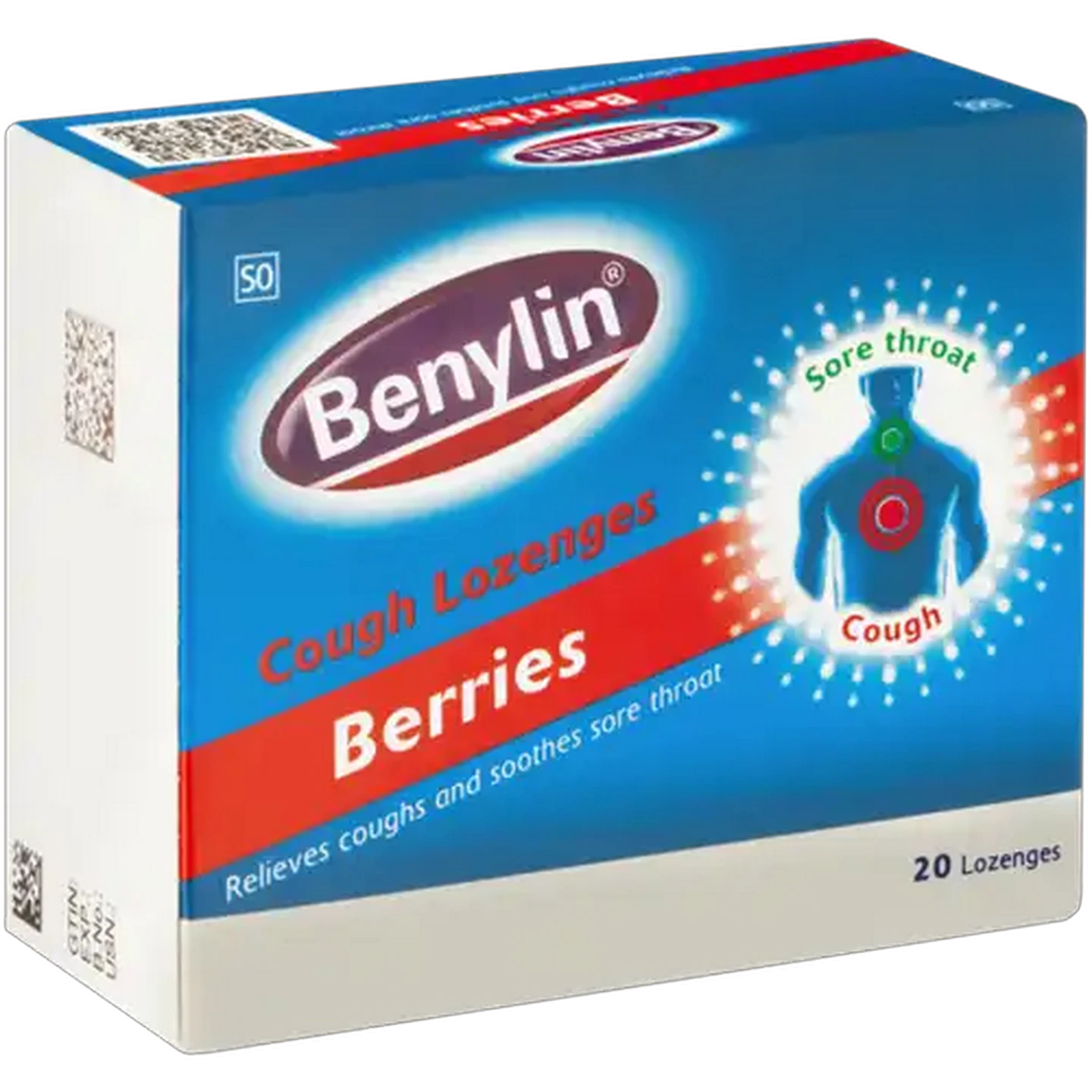 Image of Benylin Berries Cough Lozenges 20 Pack