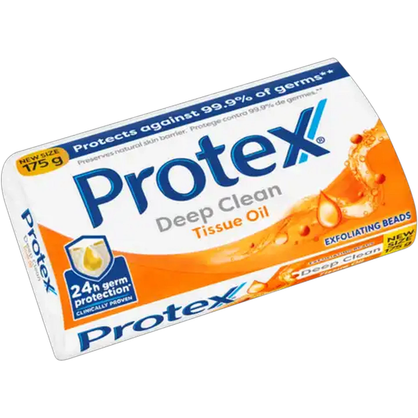 Image of Protex Deep Clean Tissue Oil Bar Soap 175g