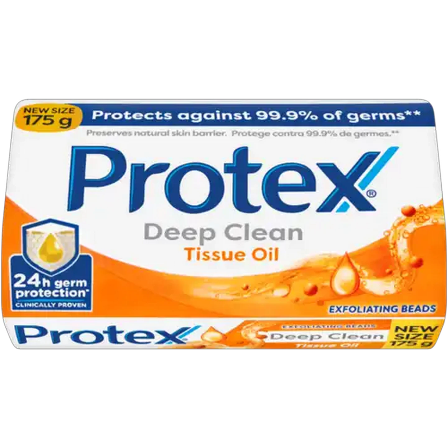 Image of Protex Deep Clean Tissue Oil Bar Soap 175g