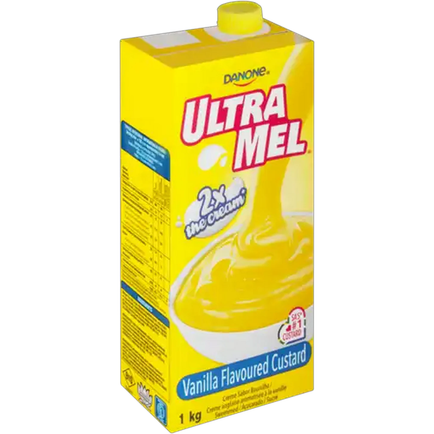 Image of Danone Ultra Mel Vanilla Flavoured Custard 1kg