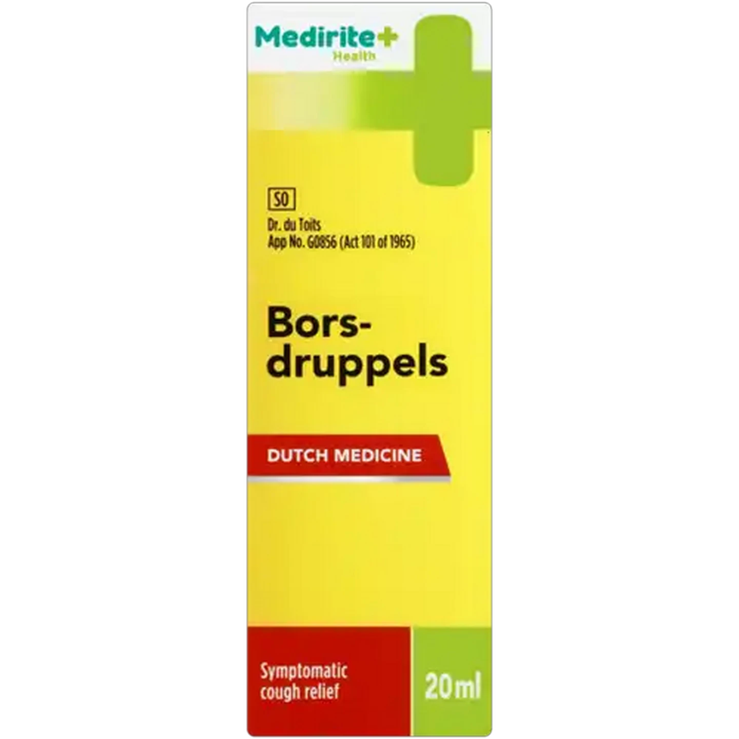 Image of Medirite Borsdruppels 20ml