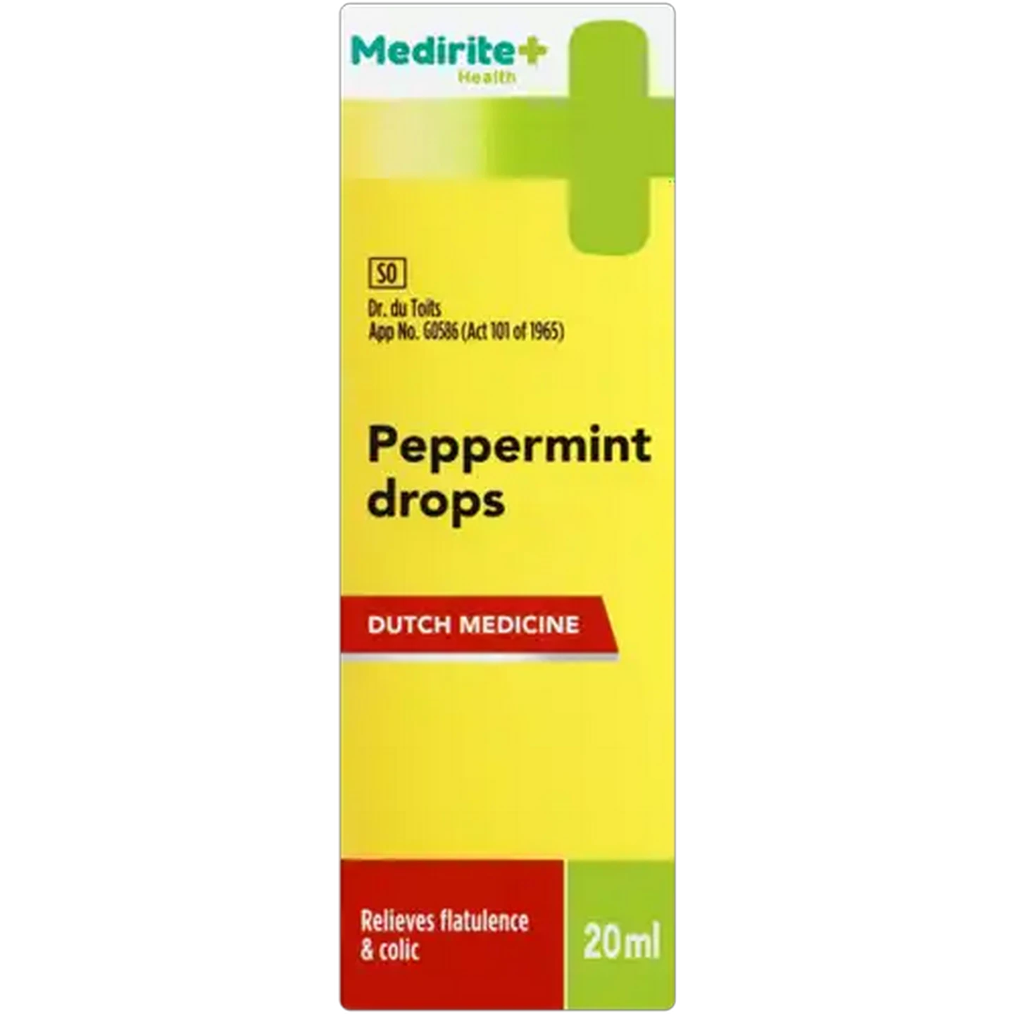 Image of Medirite Peppermint Drops 20ml