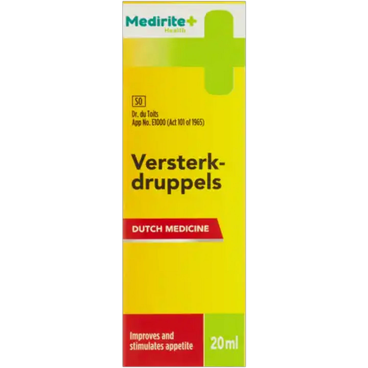 Image of Medirite Versterkdruppels 20ml