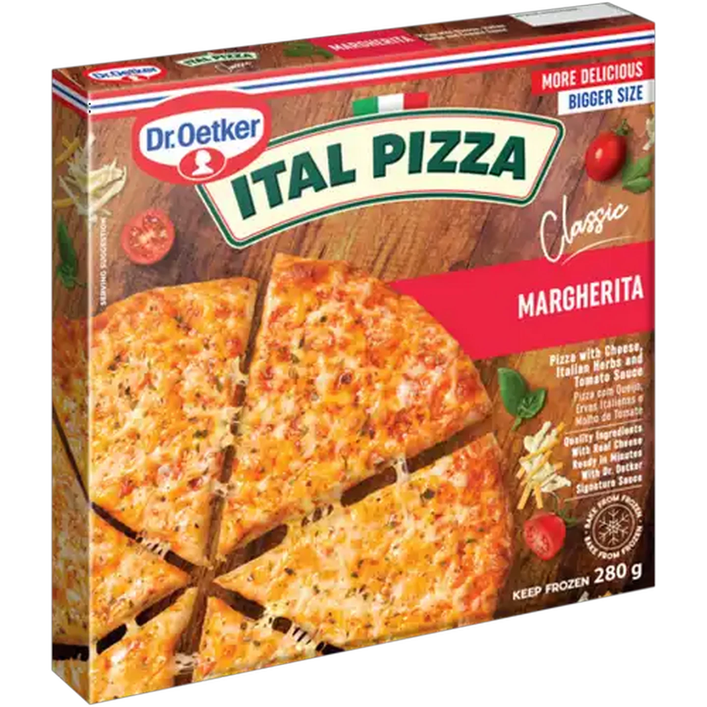 Image of Dr. Oetker Ital Pizza Classic Frozen Margherita Pizza 280g