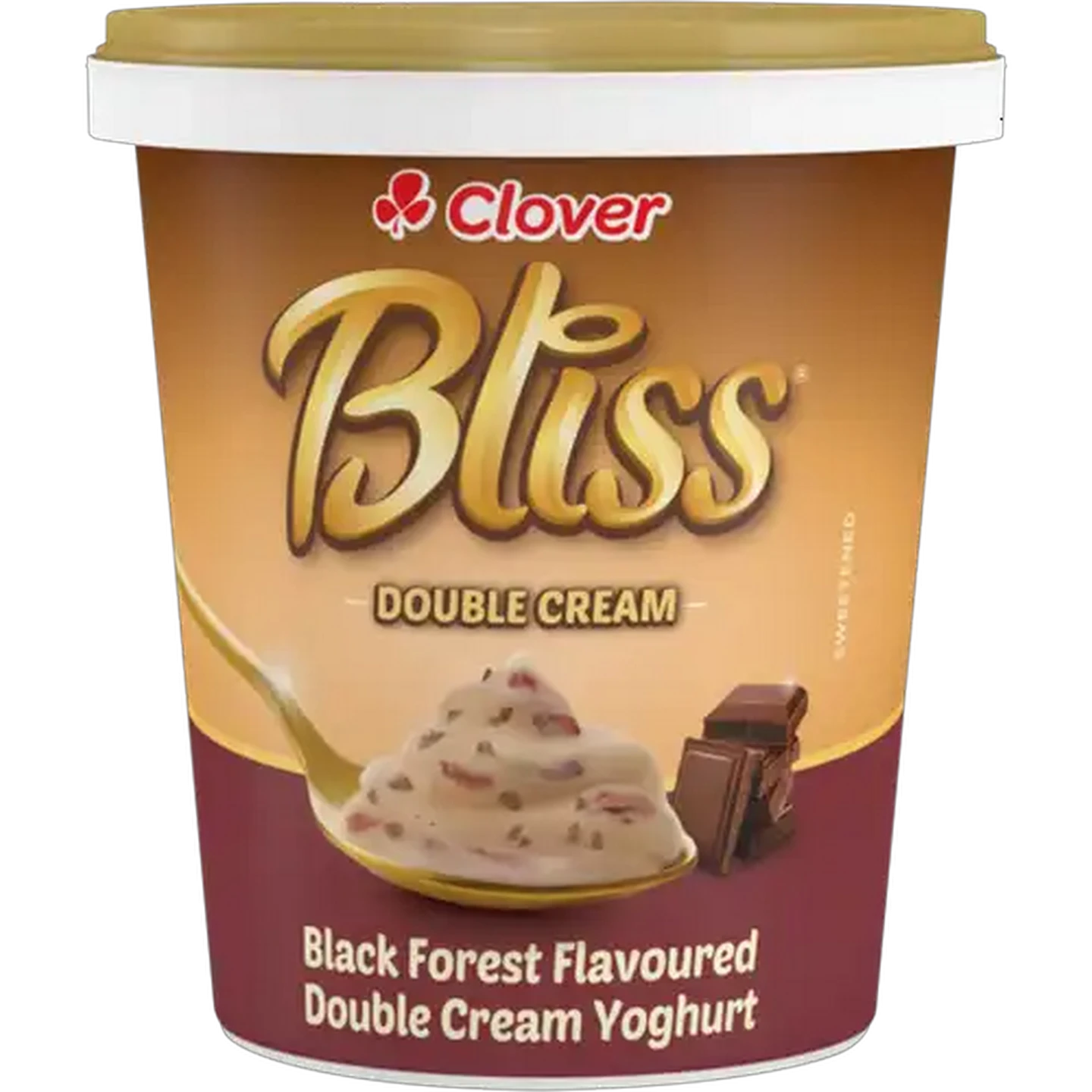 Image of Clover Bliss Black Forest Double Cream Yoghurt 1kg