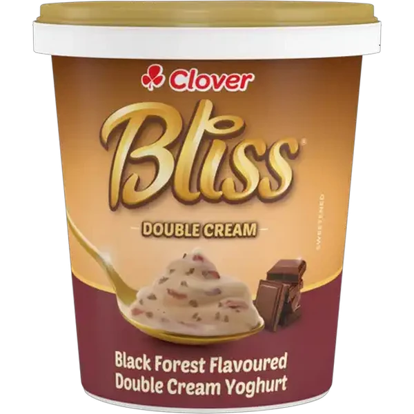 Clover Bliss Black Forest Double Cream Yoghurt 1kg