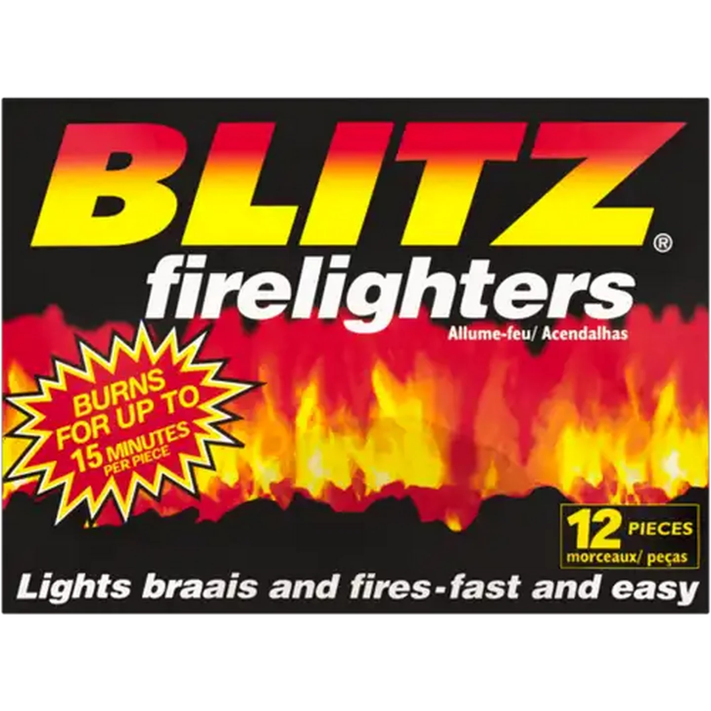 Image of Blitz Firelighters 12 Pack