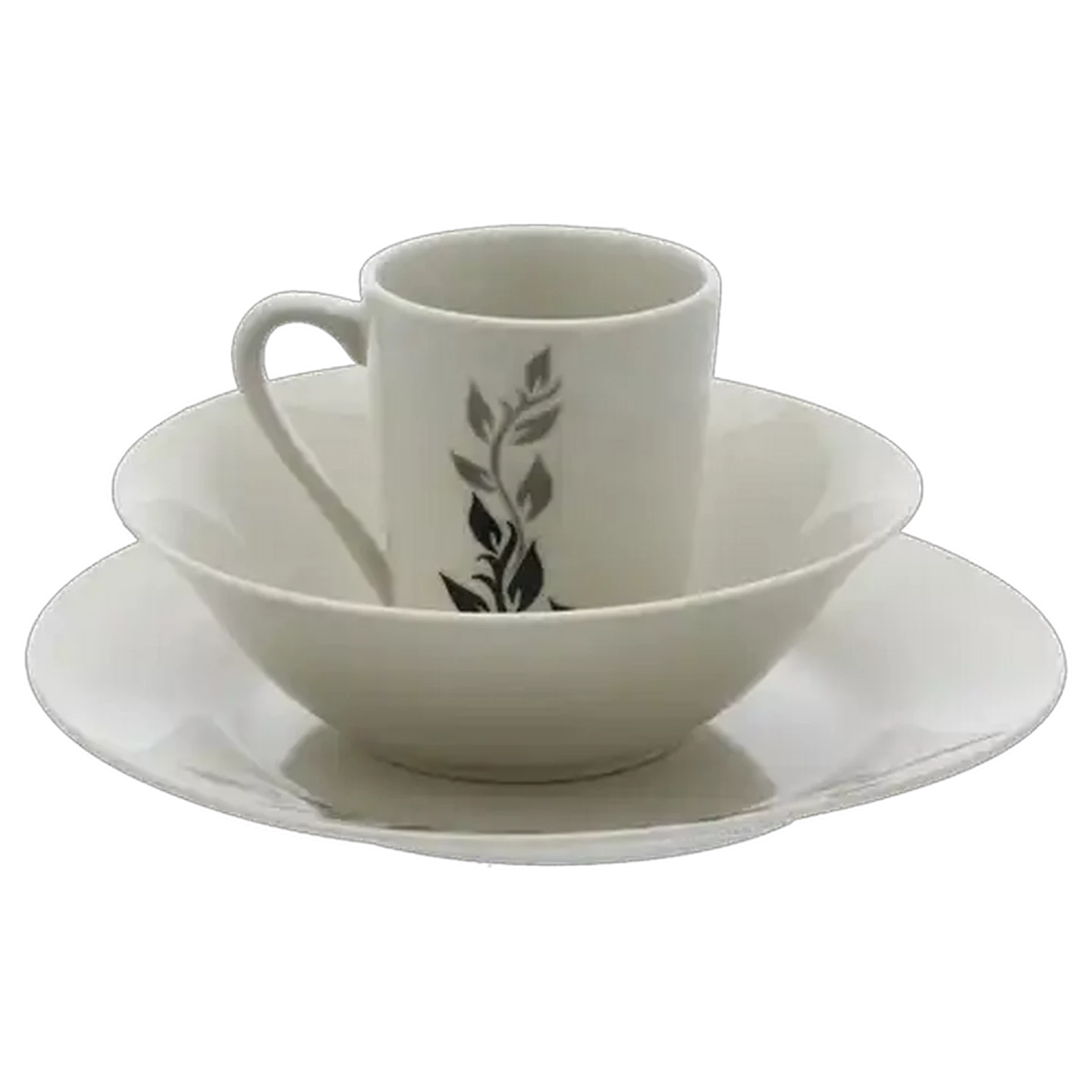 Image of Black & White Dinner Set 12-Piece