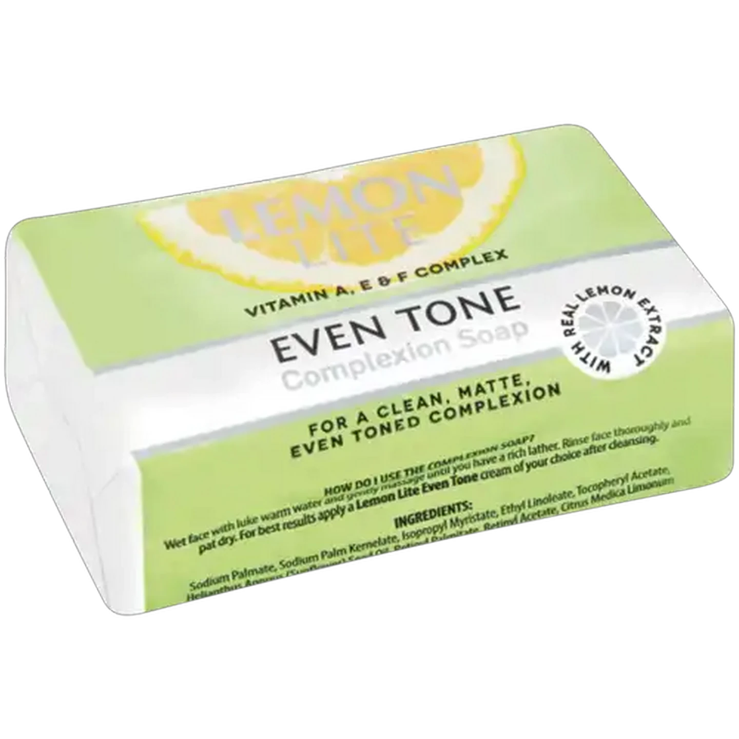 Image of Lemon Lite Even Tone Complexion Soap Bar 100g