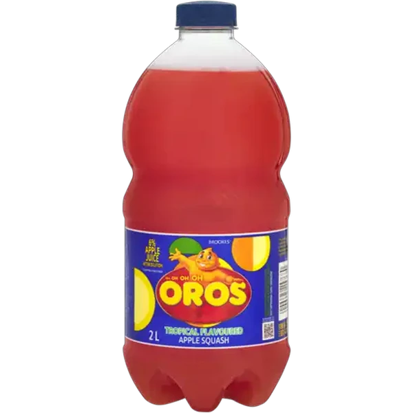 Oros Tropical Flavoured Apple Squash 2L