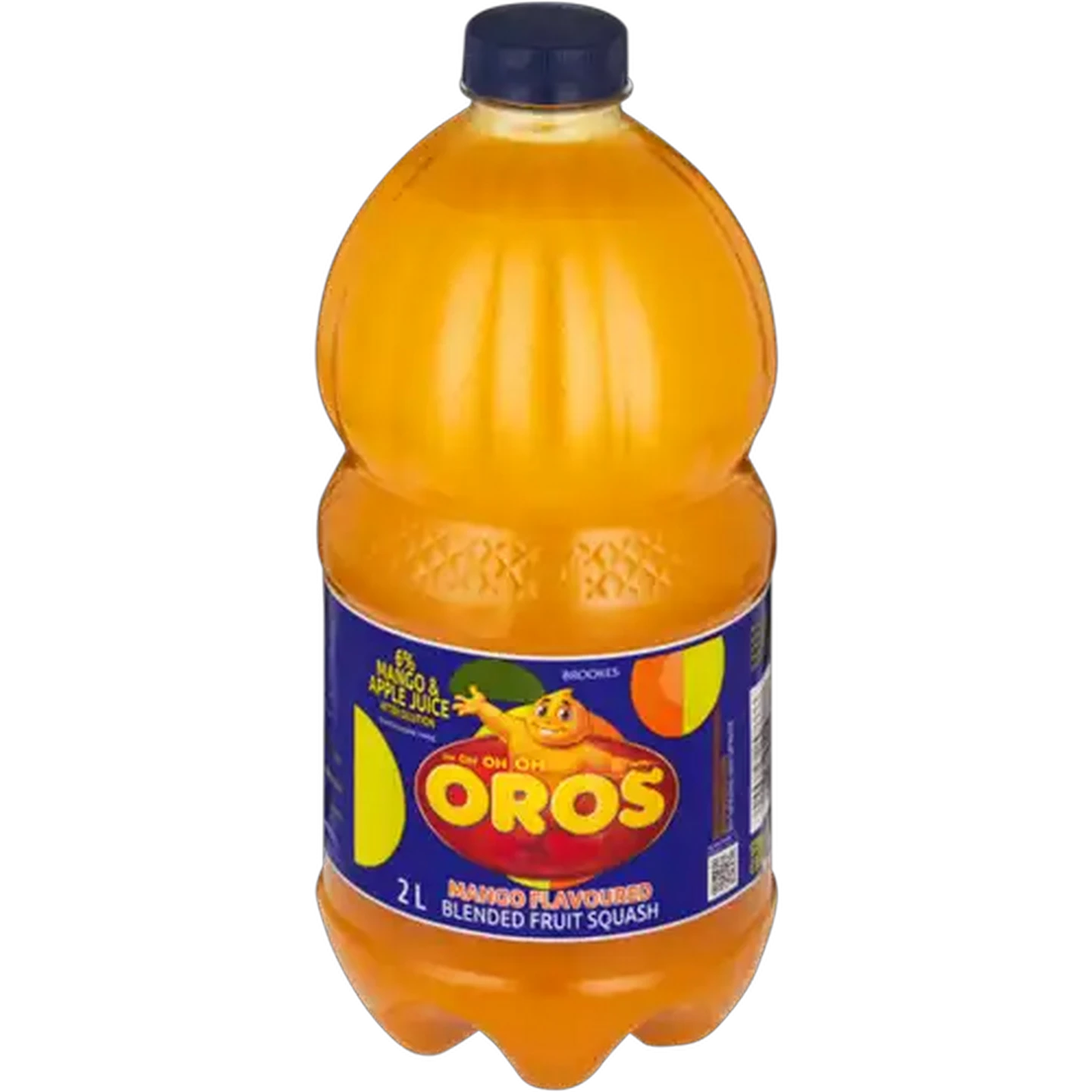 Image of Brookes Oros Mango Flavoured Blended Fruit Squash 2L