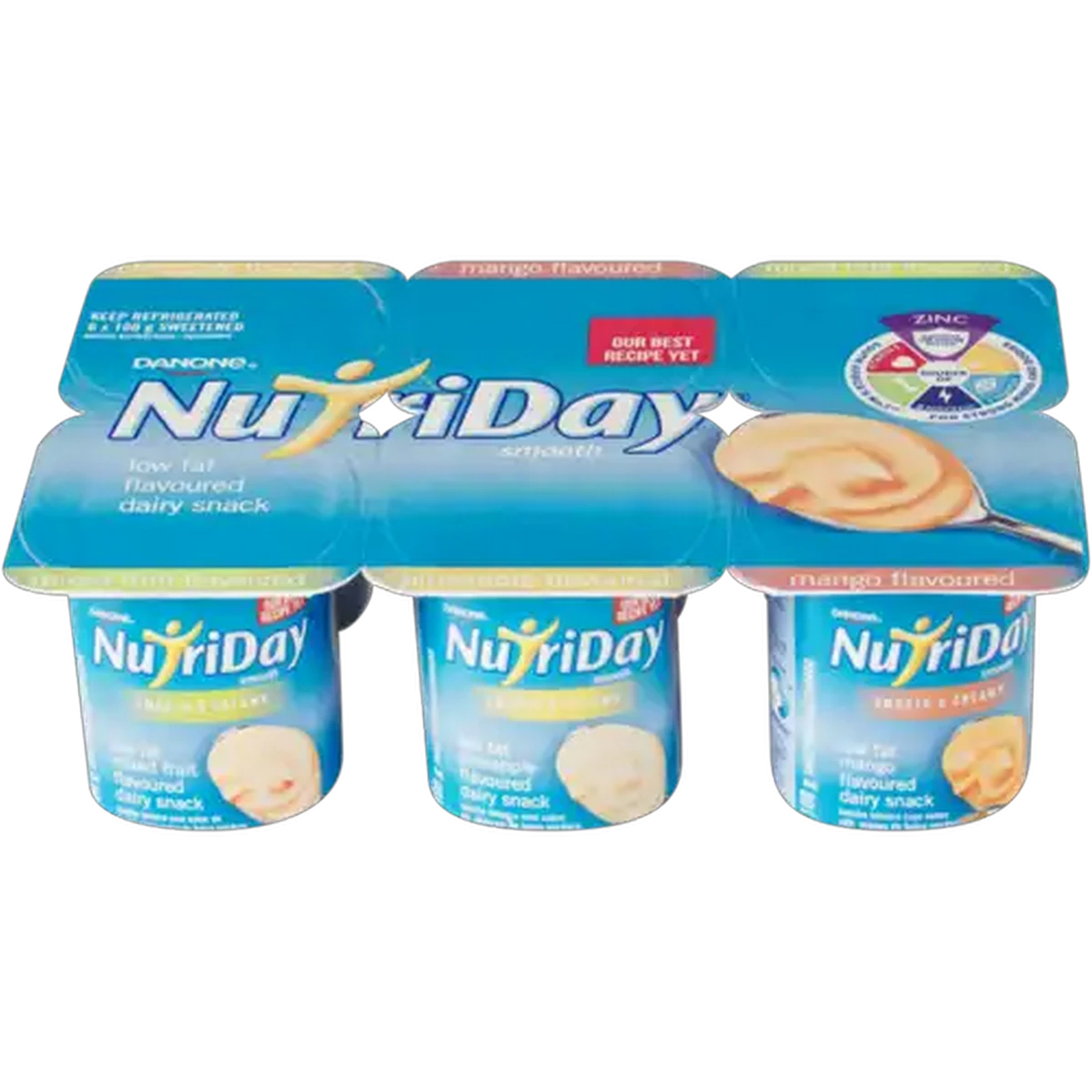 Checkers Sixty60 | Danone NutriDay Low Fat Mixed Fruit, Pineapple