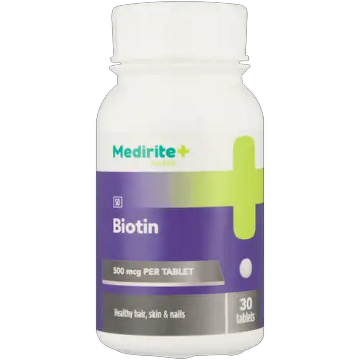 Image of Medirite Biotin Tablets 30 Pack