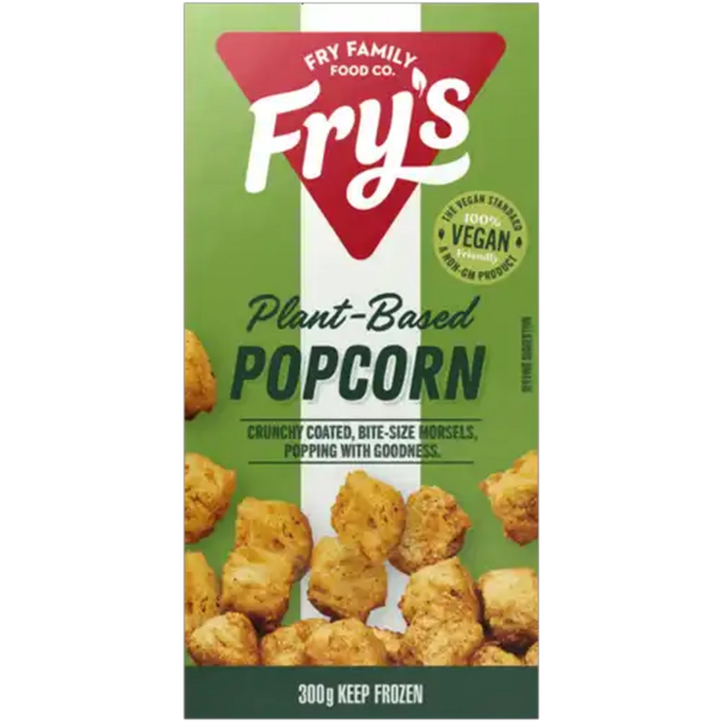 Image of Fry's Frozen Plant-Based Popcorn 300g