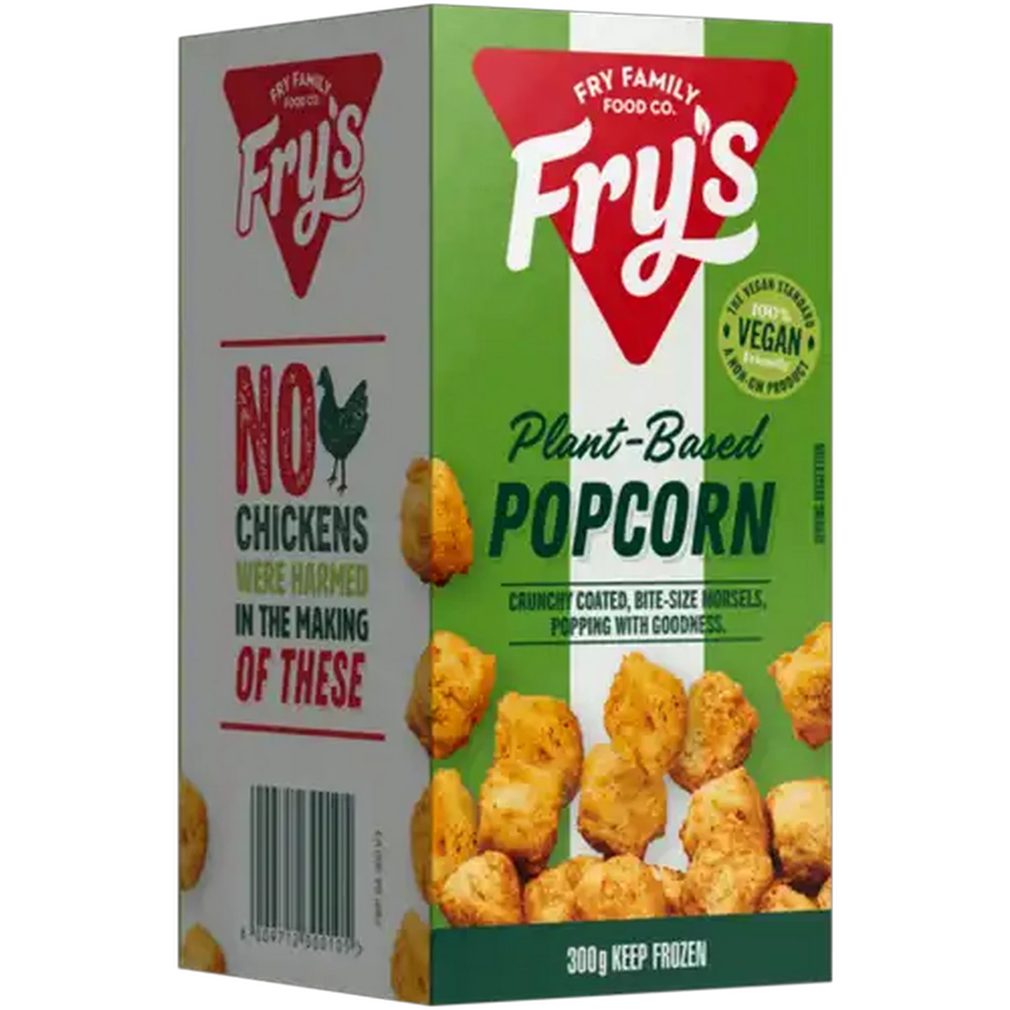 Image of Fry's Frozen Plant-Based Popcorn 300g