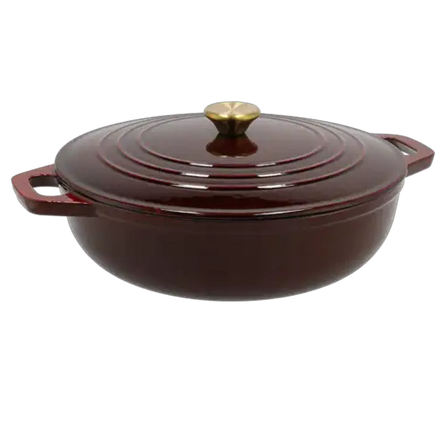 Image of Forage And Feast Cast Iron Casserole Pot 30cm