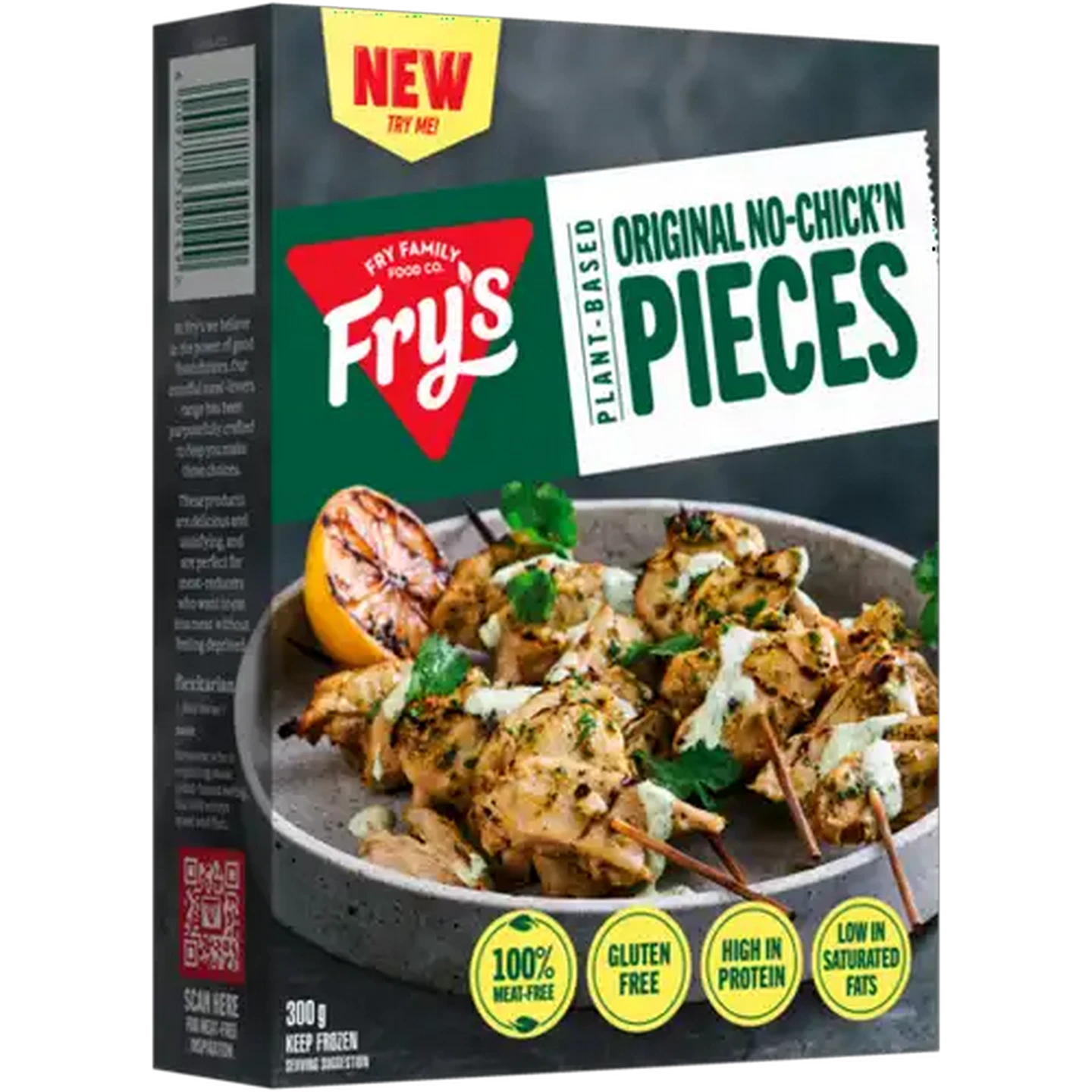 Image of Fry's Frozen Plant-Based Original No-Chick'n Pieces 300g