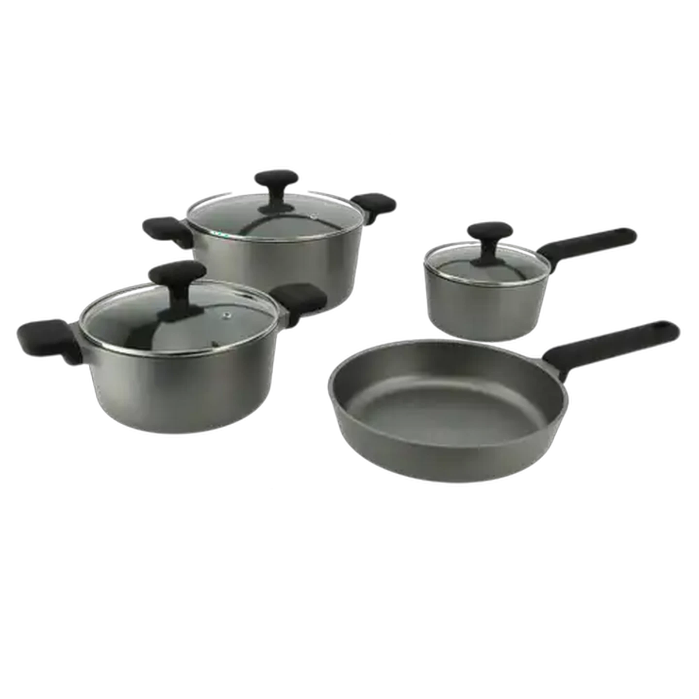 Image of Ash Aluminium Cookware Set 7 Piece