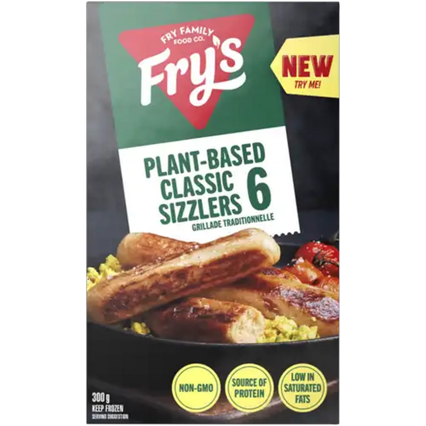 Image of Fry's Frozen Plant-Based Classic Sizzlers 6 Pack
