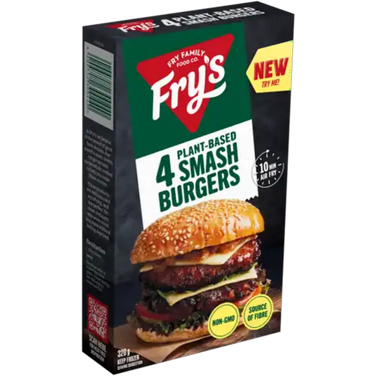 Image of Fry's Frozen Plant-Based Smash Burgers 4 Pack
