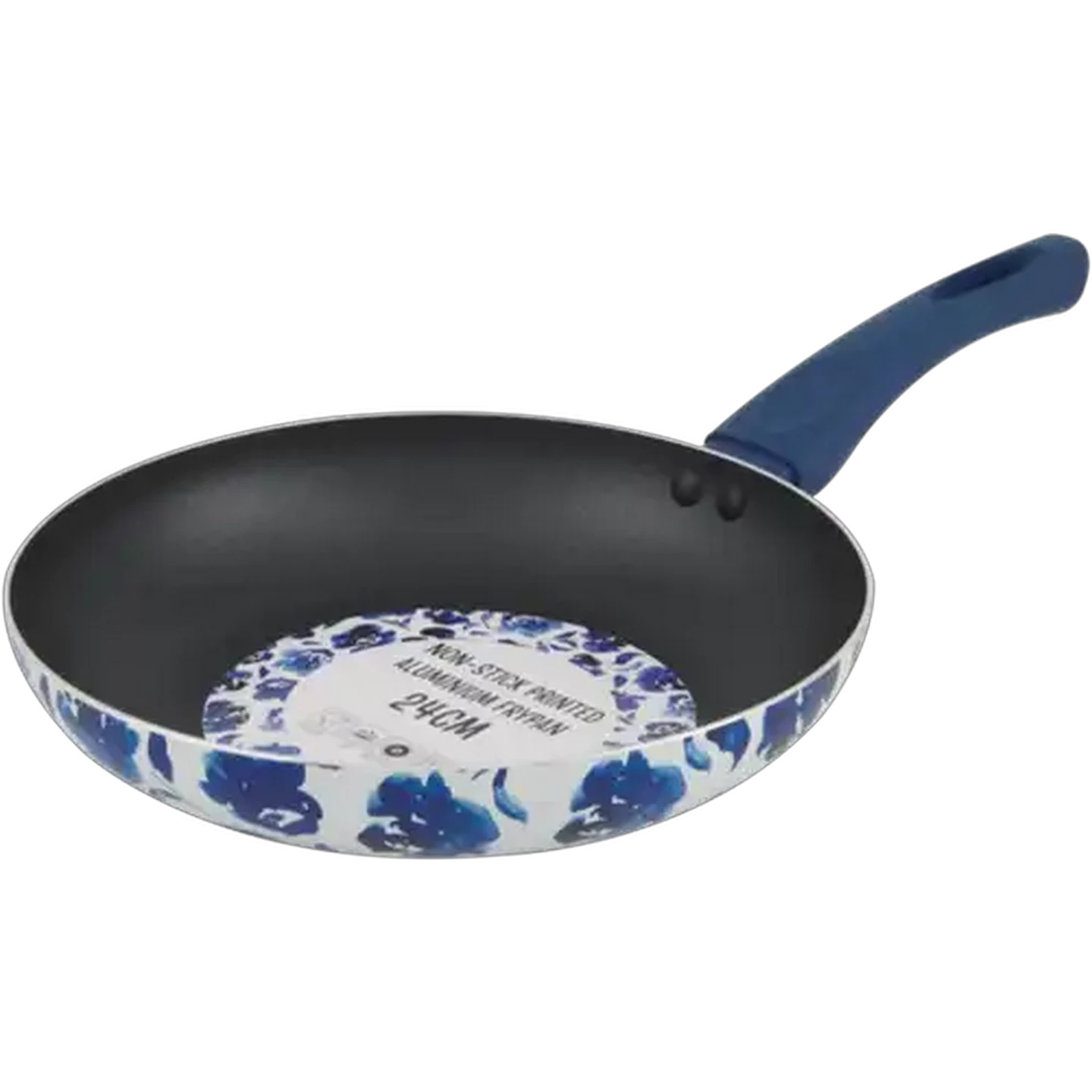 Image of Non-Stick Printed Aluminium Frypan 24cm (Colour May Vary)