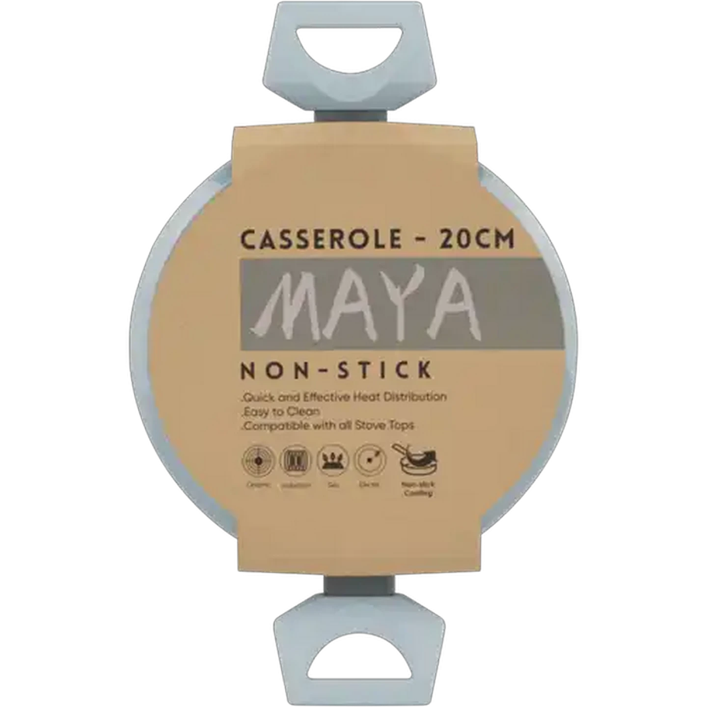 Image of Maya Non-Stick Casserole Pot 20cm