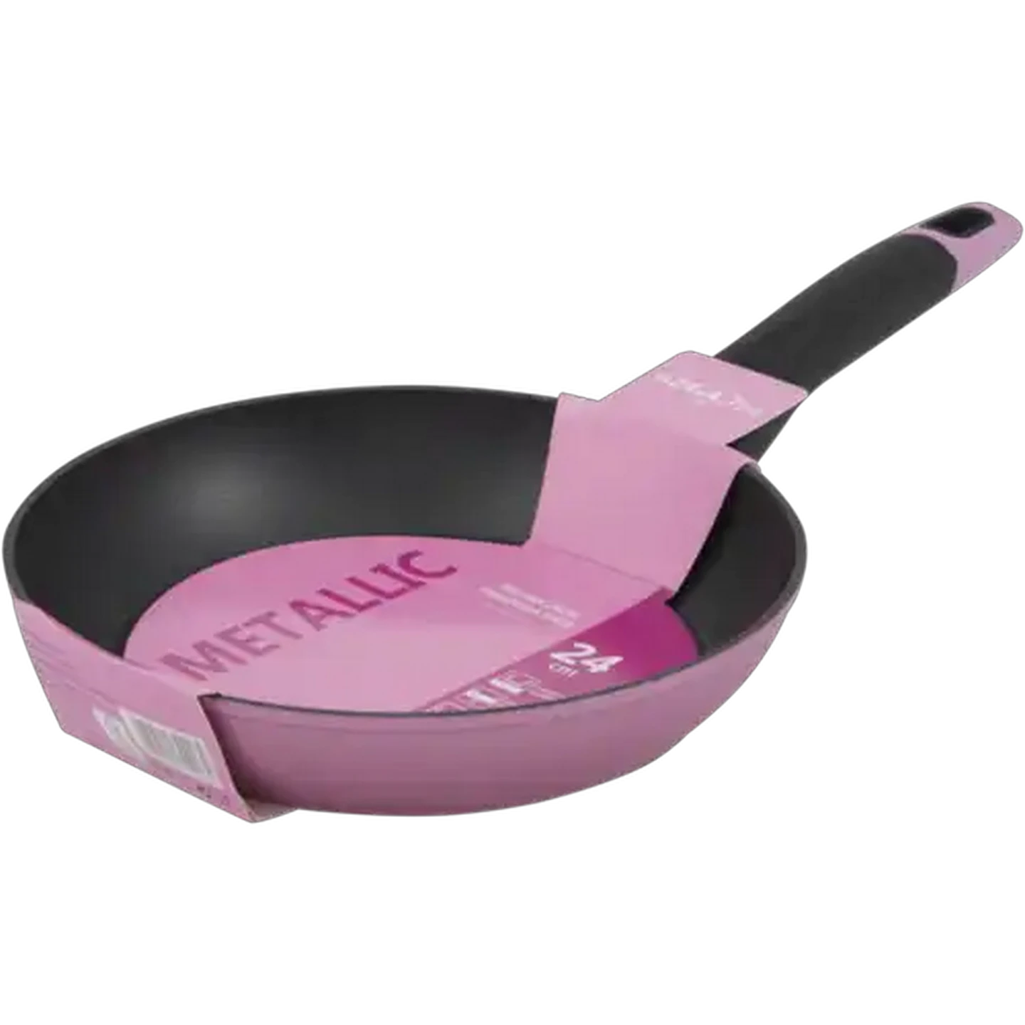 Image of Metallic Aluminium Fry Pan 24cm (Colour May Vary)