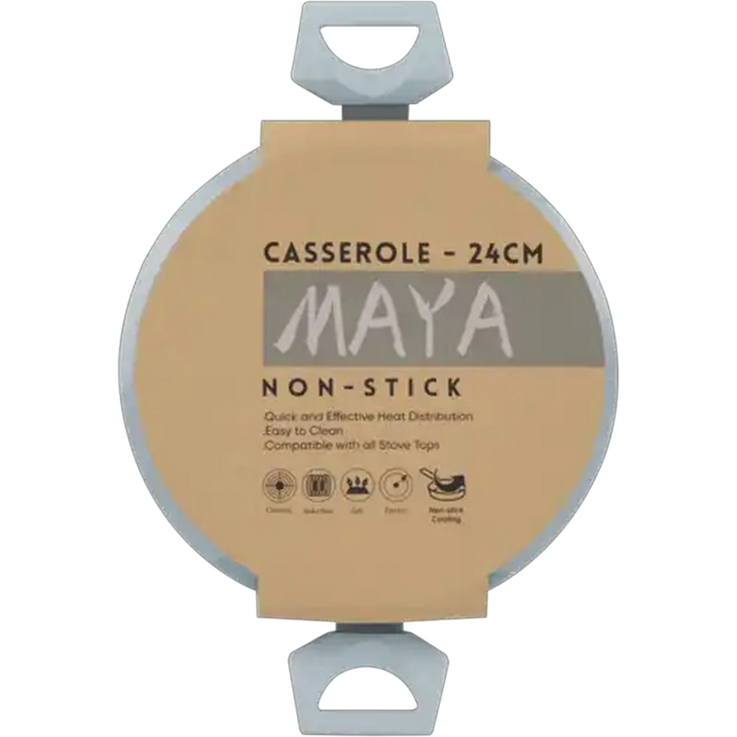 Image of Maya Non-Stick Casserole Pot 24cm