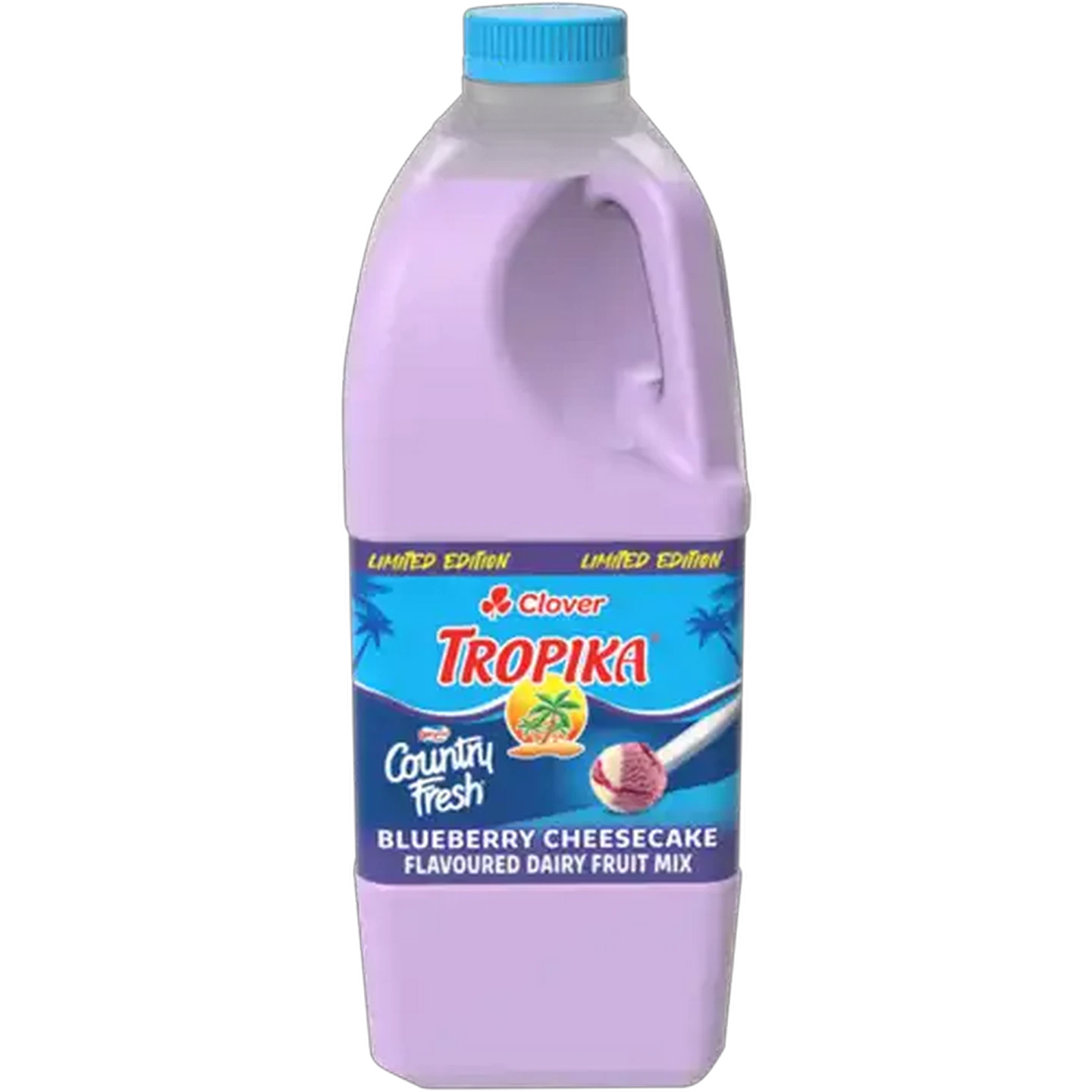 Image of Tropika Blueberry Cheesecake Flavoured Limited Edition Dairy Fruit Mix 2L