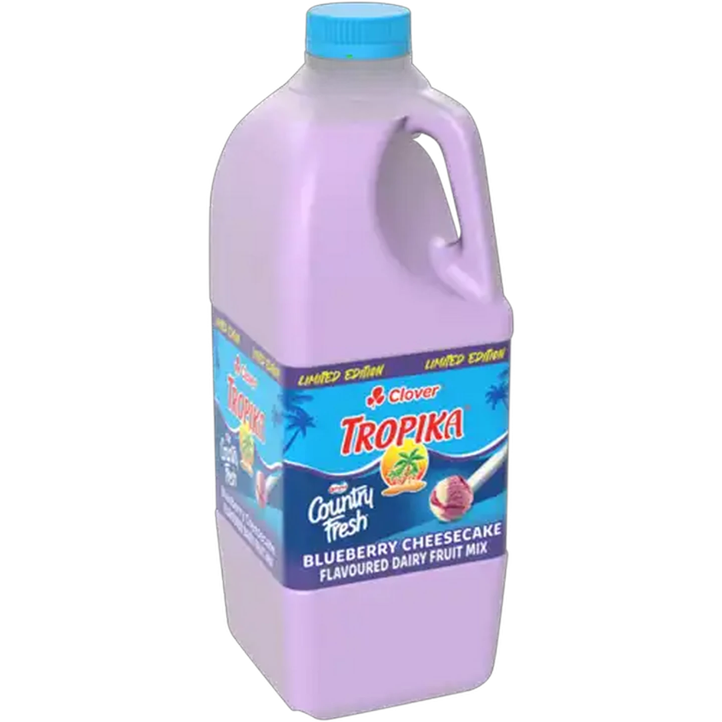 Image of Tropika Blueberry Cheesecake Flavoured Limited Edition Dairy Fruit Mix 2L