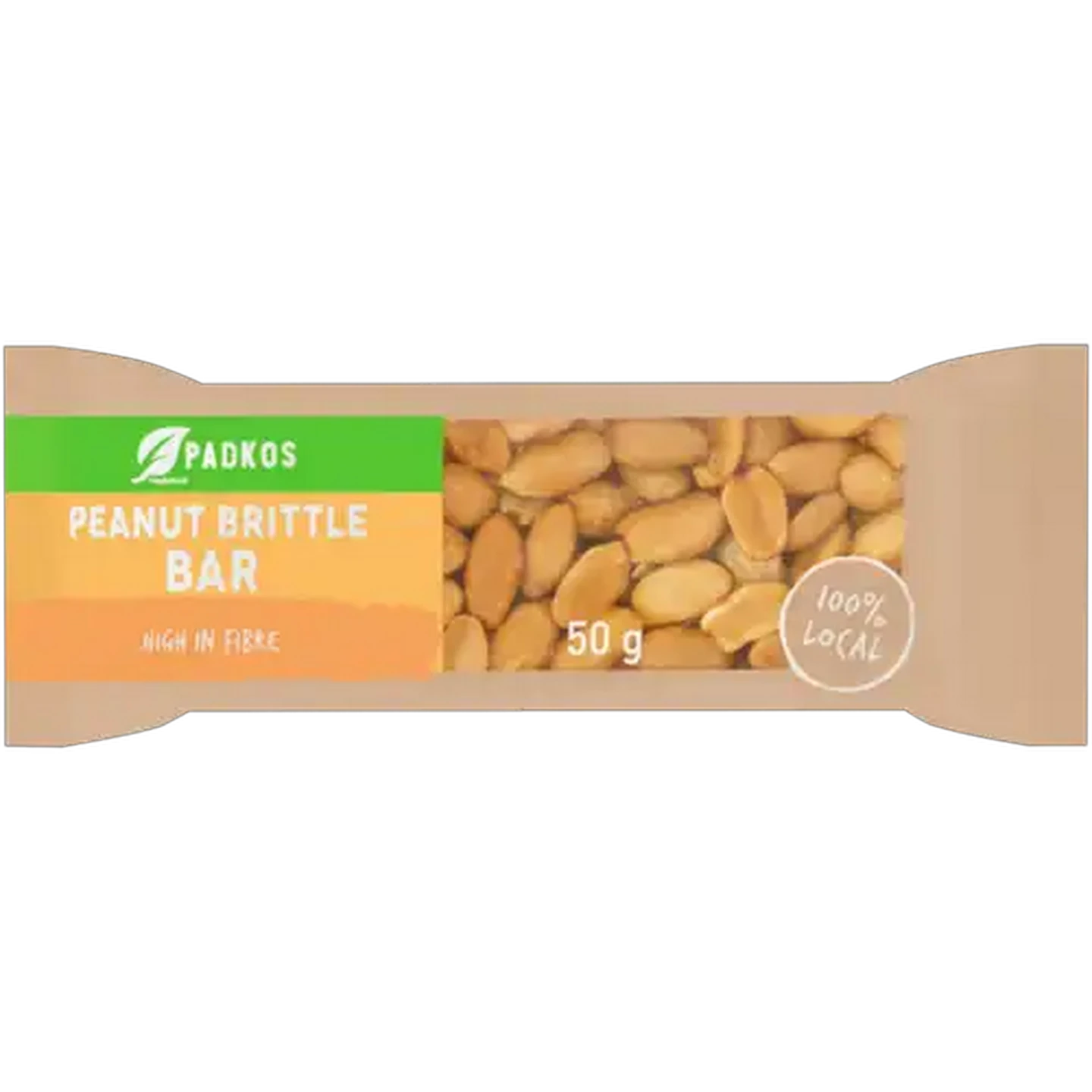 Image of Padkos Peanut Brittle Bar 50g