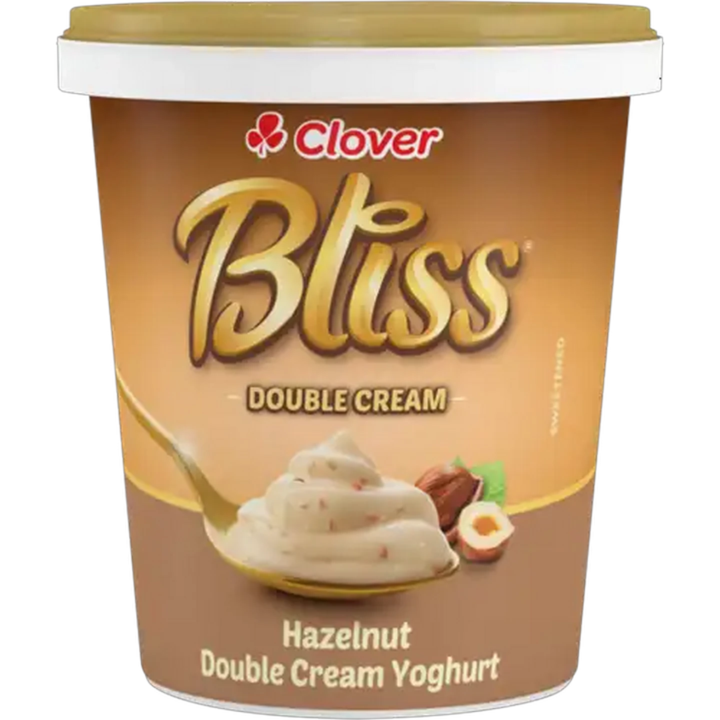 Image of Clover Bliss Hazelnut Double Cream Yoghurt 1kg