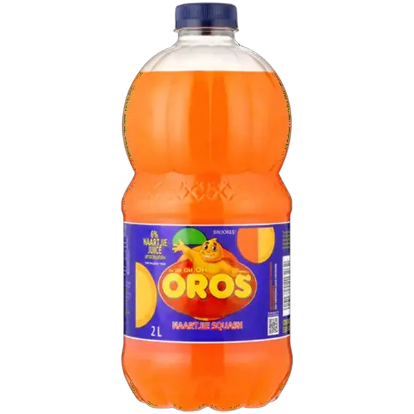 Oros Naartjie Flavoured Concentrated Squash 2L