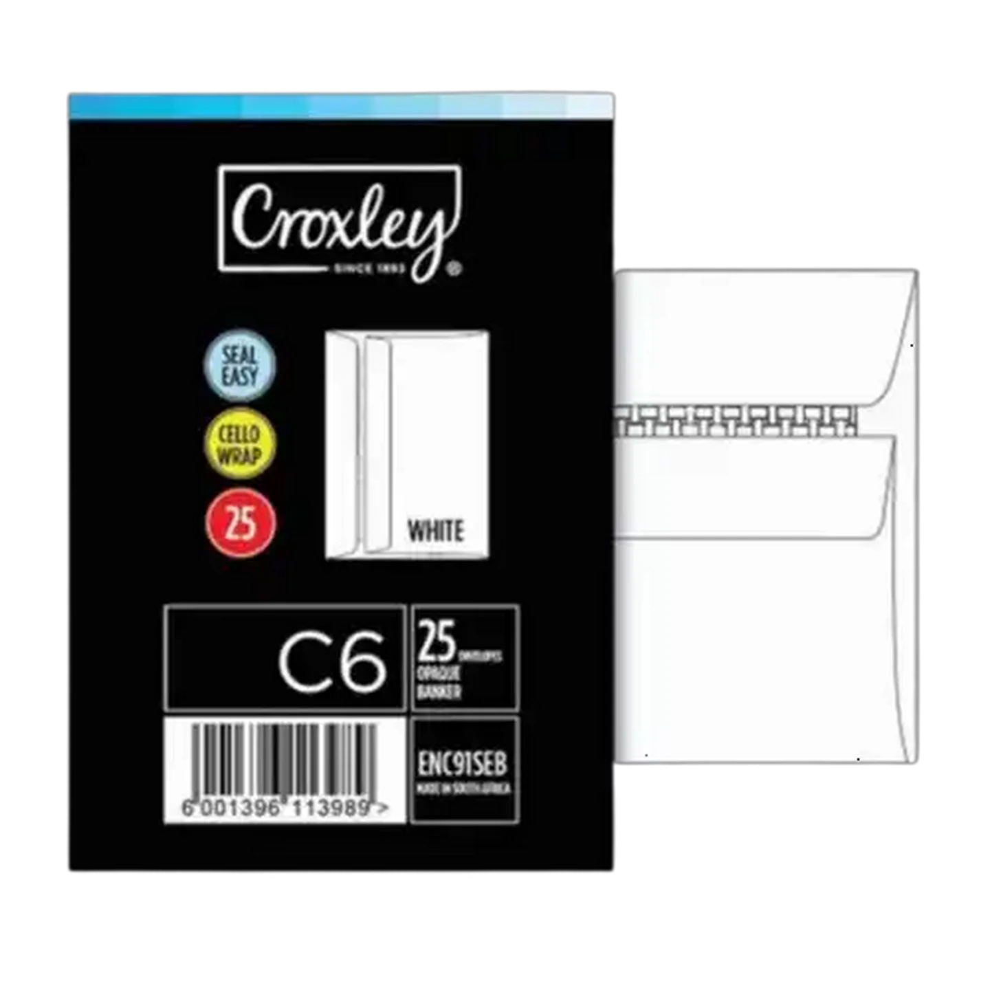 Image of Croxley Easi Seal Envelopes 25-Pack