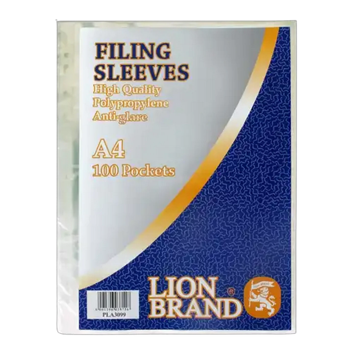 Image of Lion Brand A4 Filing Sleeves 100-Pack
