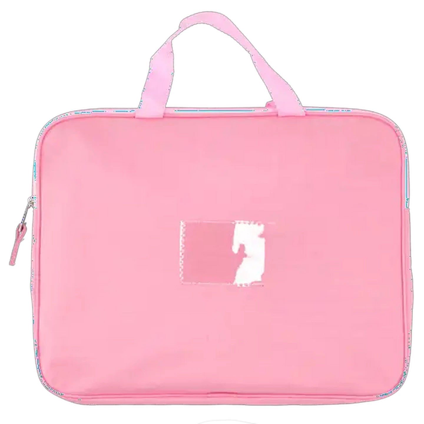 Image of Kenzel Pastel Pink Book Bag with Handle